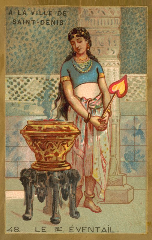 İlk fan (chromolitho) by French School