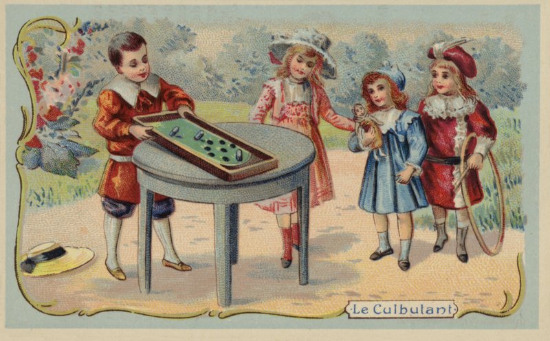 Culbuto oyunu (chromolitho) by French School