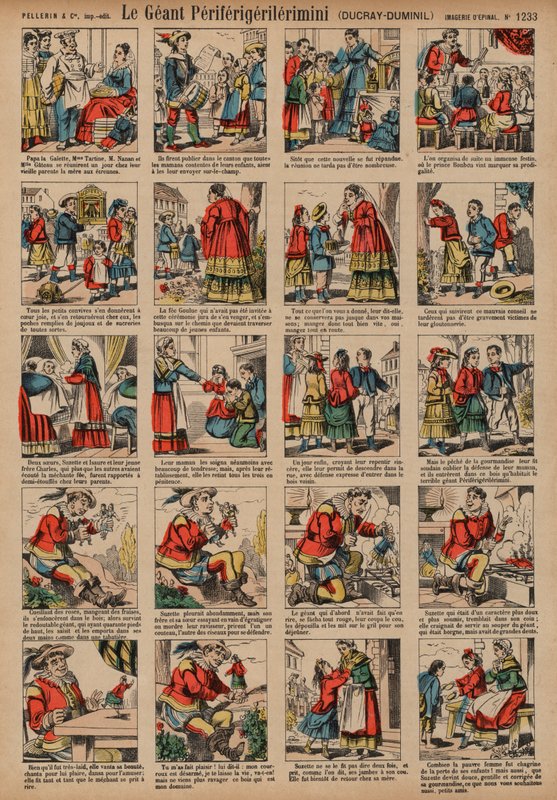 Dev Periferigerilerimini (renkli gravür) by French School