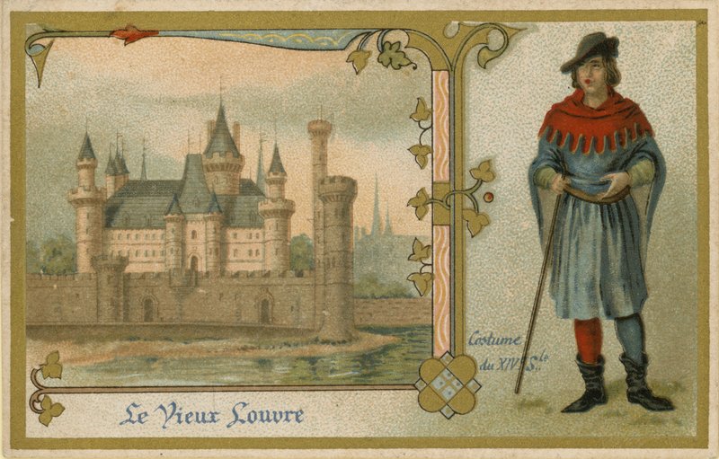 eski Louvre by French School
