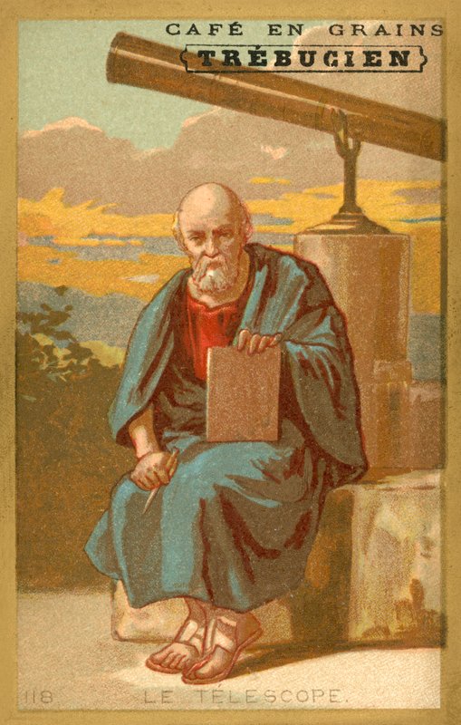 teleskop (chromolitho) by French School