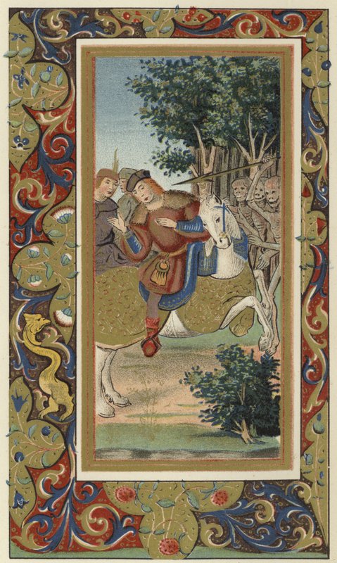 Üç ölü ve üç yaşayan adam by French School