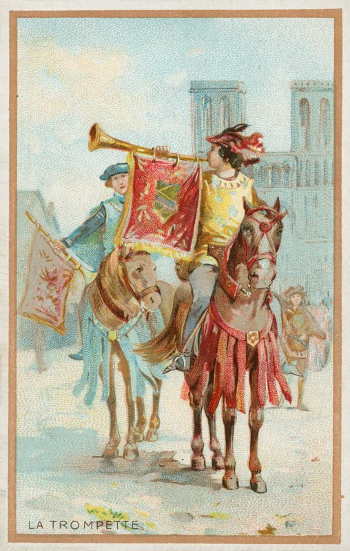 Trompet (chromolitho) by French School
