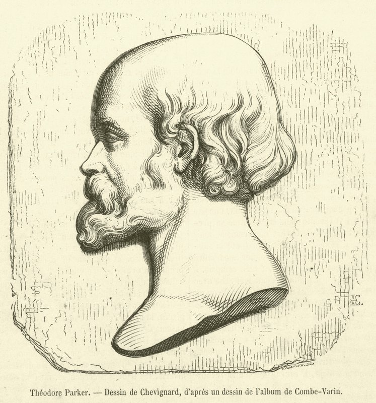 Theodore Parker (gravür) by French School