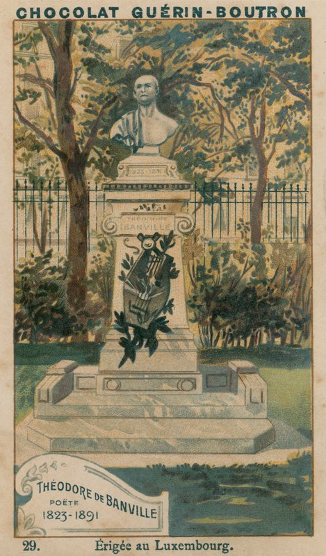 Theodore de Banville, Şair, 1823-1891, Erigee, Lüksemburg by French School