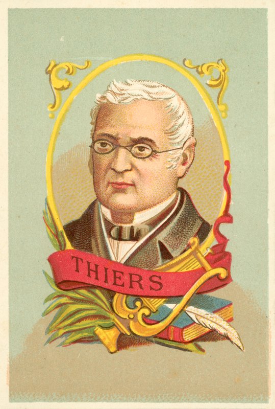 Thiers (renkli taş) by French School