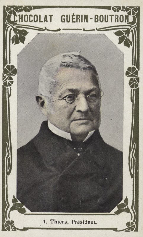 Thiers, Başkan (renkli fotoğraf) by French School