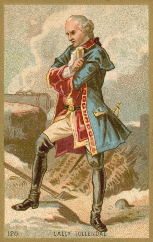 Thomas Arthur, Kont de Lally, Baron de Tollendal, Fransız general by French School
