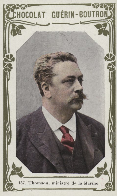Thomson, Donanma Bakanı (renkli fotoğraf) by French School