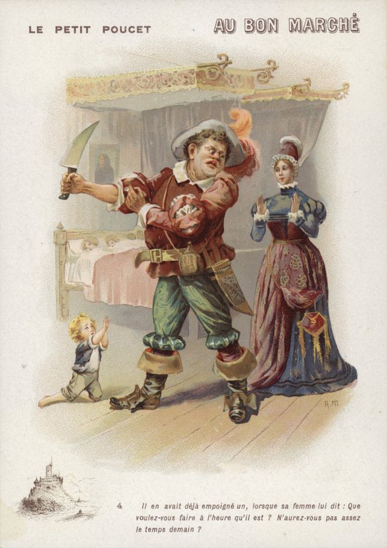 Tom Thumb, Hançerli Adam by French School