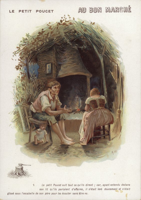 Tom Thumb, Oduncu ve Karısı by French School