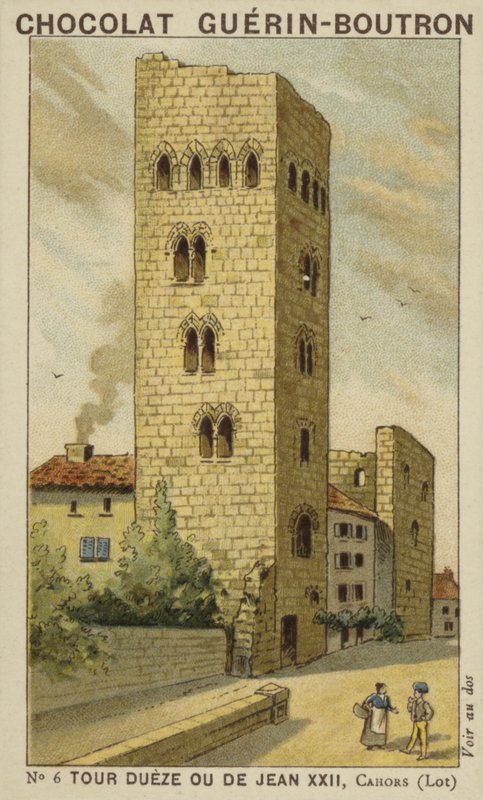 Tur Dueze veya Jean XXII, Cahors, Lot by French School
