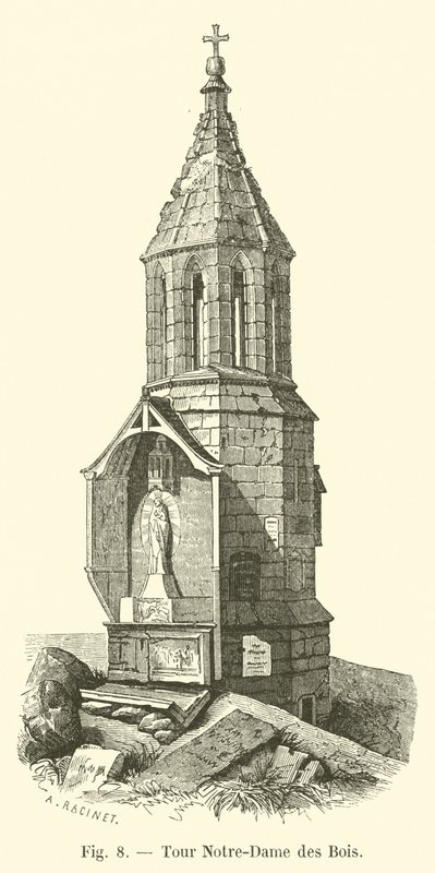 Notre Dame des Bois Kulesi by French School