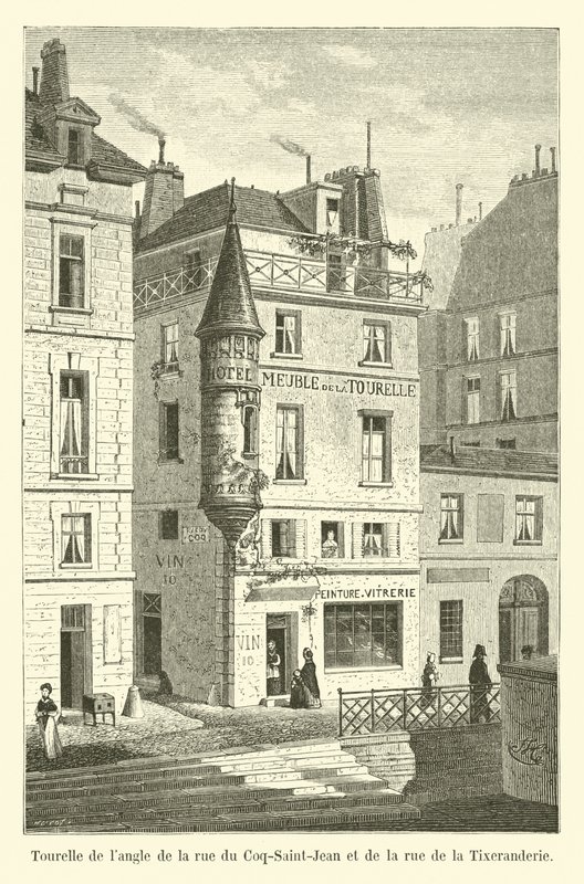 Rue du Coq-Saint-Jean ve rue de la Tixeranderie