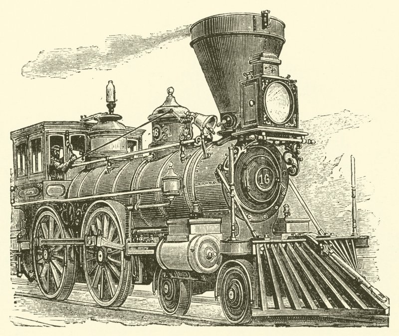 Tren (gravür) by French School