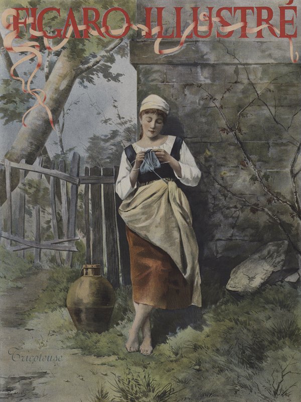 Trikoteuse (Örgü). Le Figaro Illustre