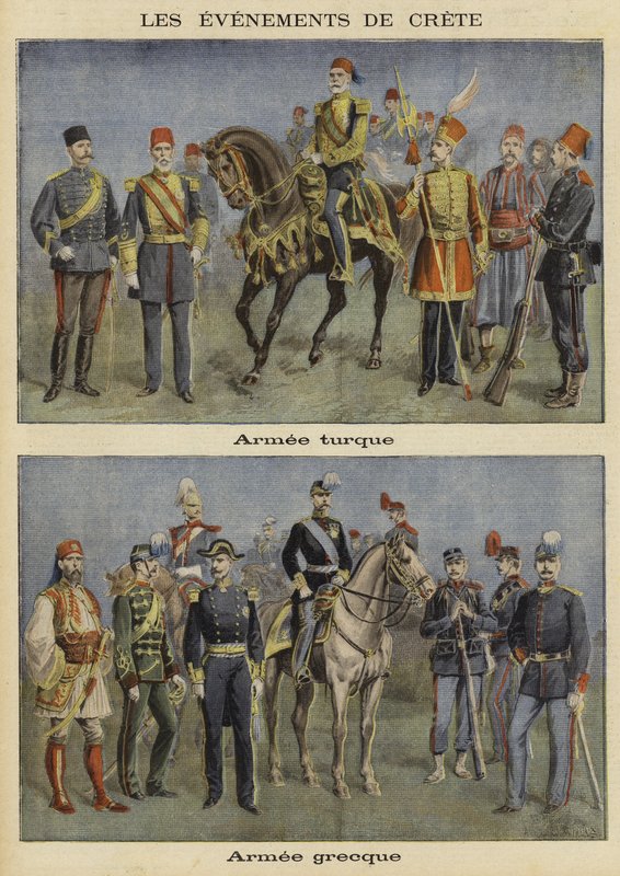Türk ve Yunan orduları by French School