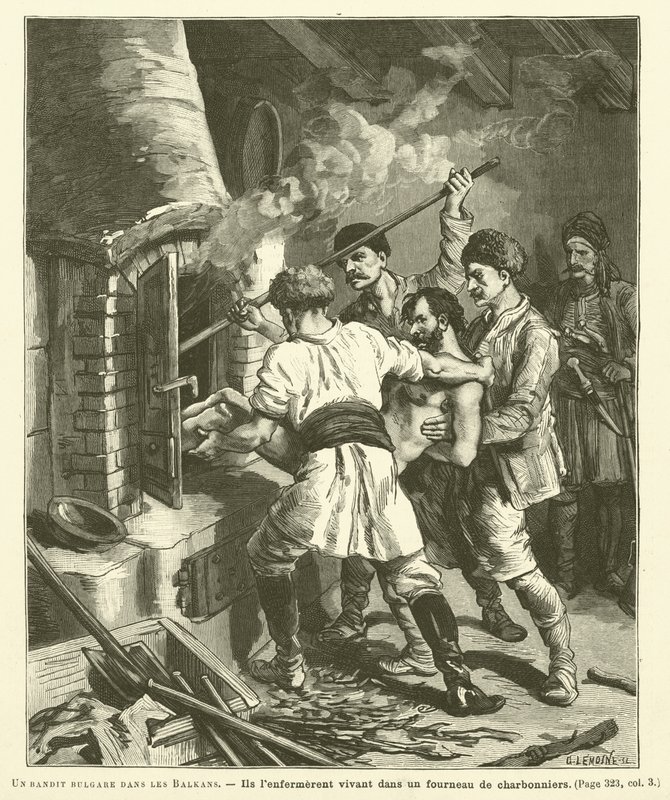 Balkanlarda Bir Bulgar Eşkıyası by French School