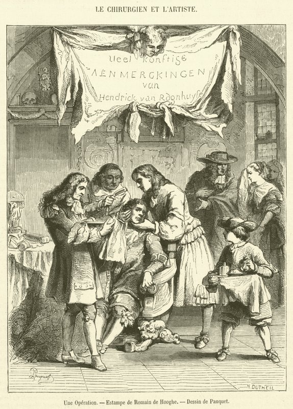 Une İşlemi (gravür) by French School