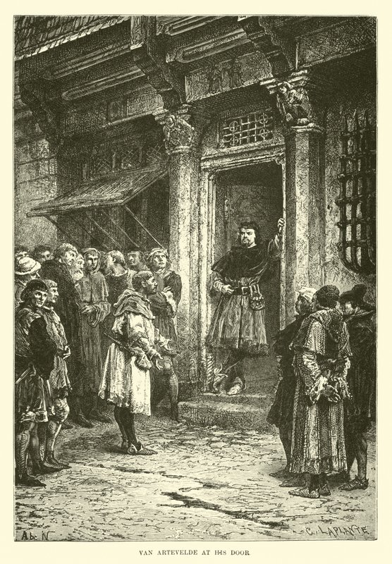 Van Artevelde kapıda by French School