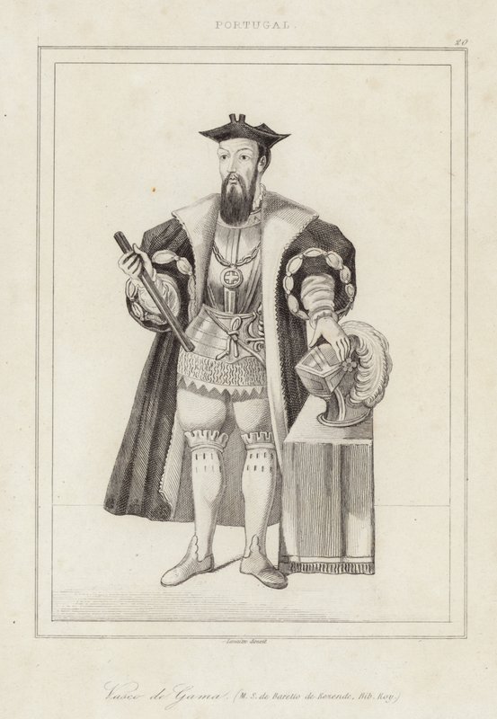 Vasco da gama by French School