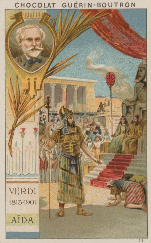 Verdi, Aida by French School
