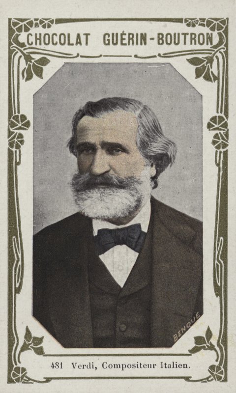 Verdi, İtalyan Besteci (renkli fotoğraf) by French School