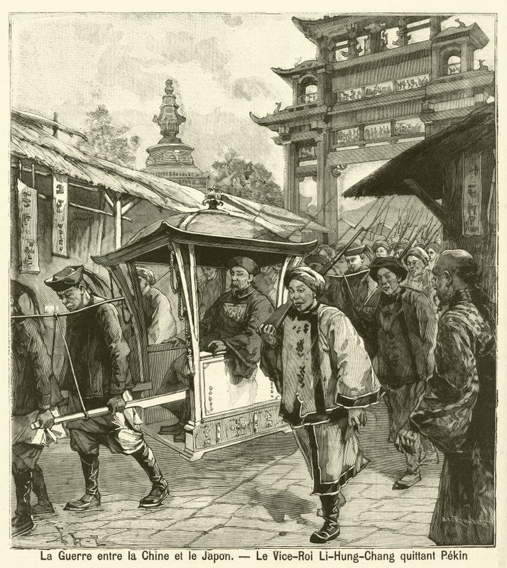Viceroy Li Hongzhang, Birinci Çin-Japon Savaşı sırasında Pekin