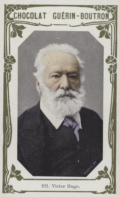 Victor Hugo (renkli fotoğraf) by French School