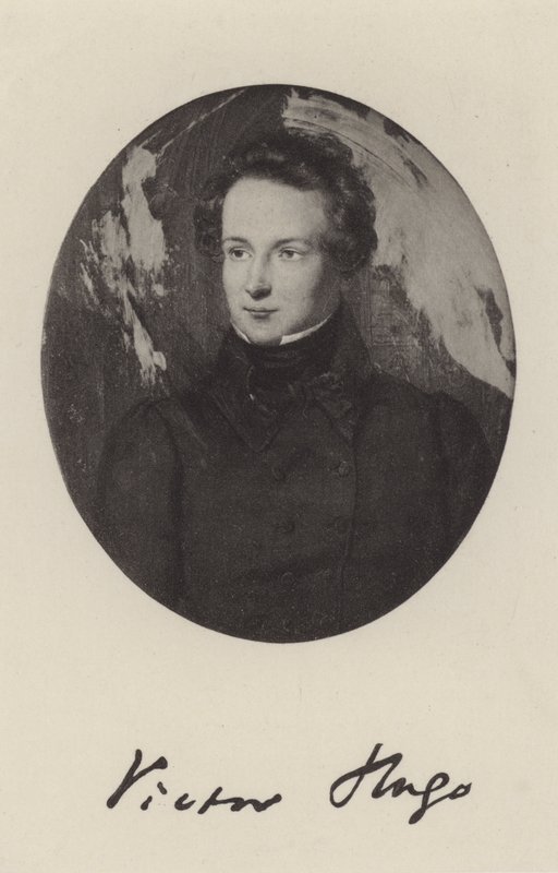 Victor Hugo, French poet, novelist and dramatist  by French School