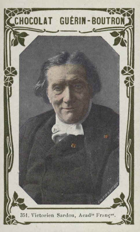 Victorien Sardou, Academie Française (renkli fotoğraf) by French School