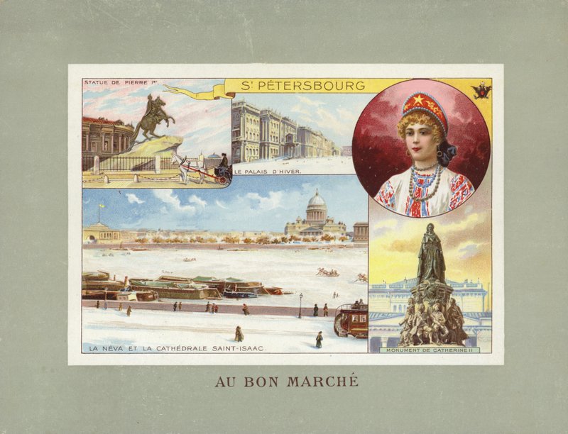 St Petersburg manzaraları by French School