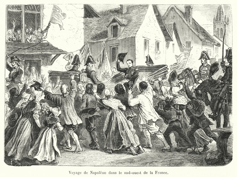 Napolyon'un güneybatı Fransa gezisi by French School