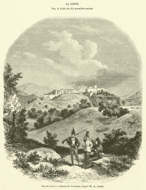 Avludan Görünüm (gravür) by French School