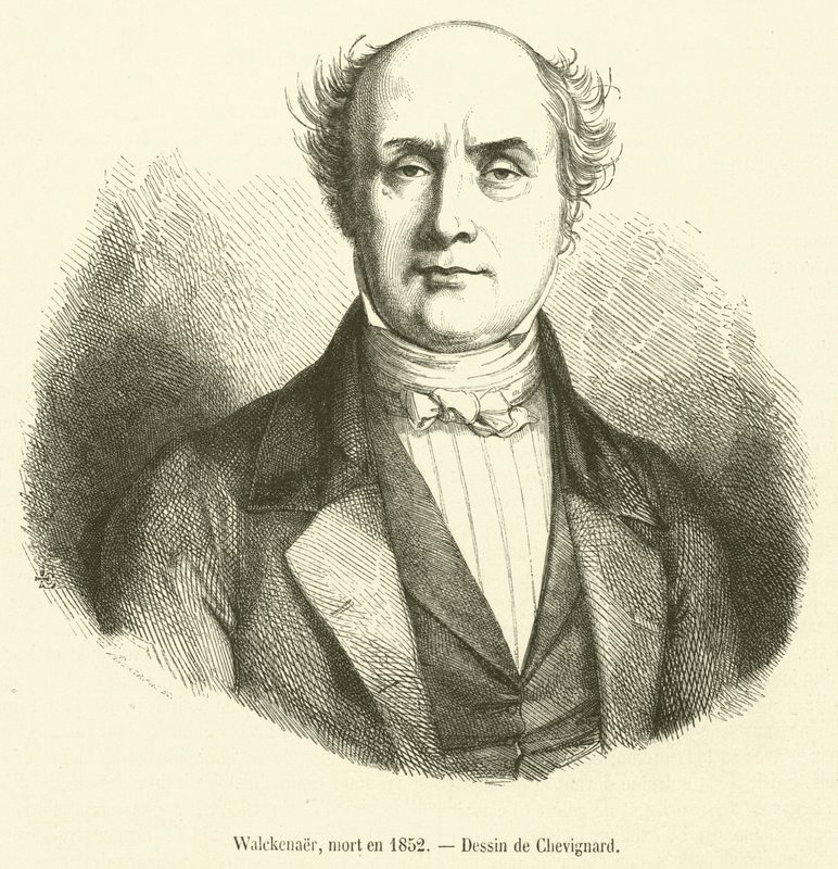 Walckenaer, 1852'de öldü by French School