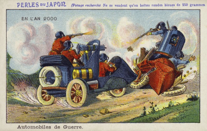 2000 yılında savaş otomobilleri by French School