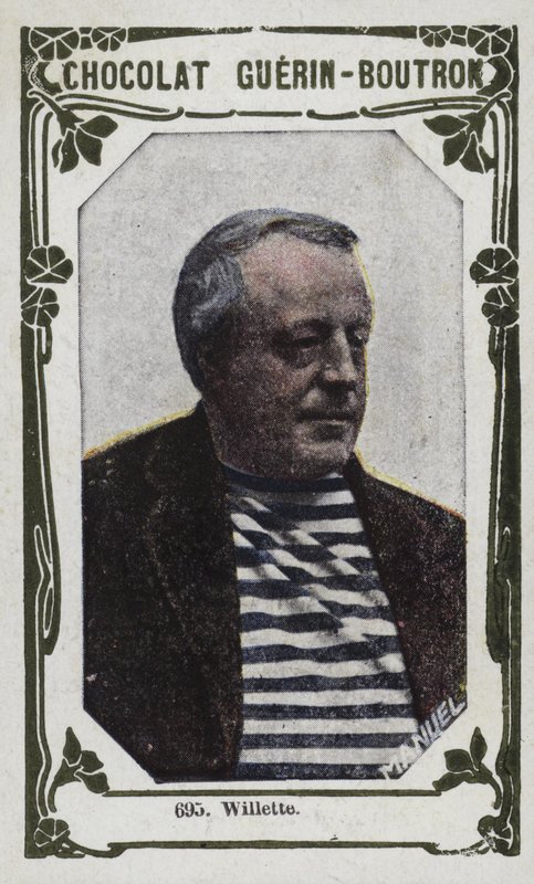 Willette (renkli fotoğraf) by French School