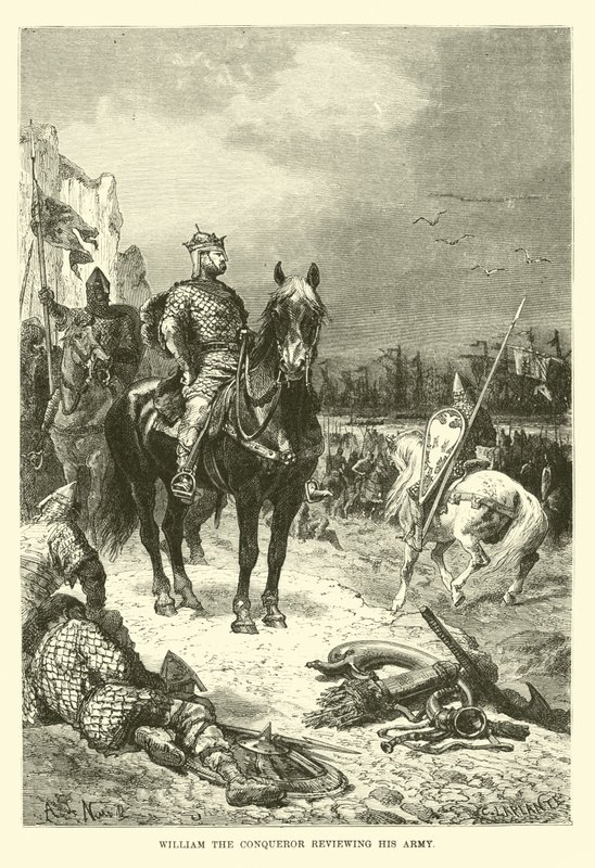 Fatih William ordusunu gözden geçiriyor by French School