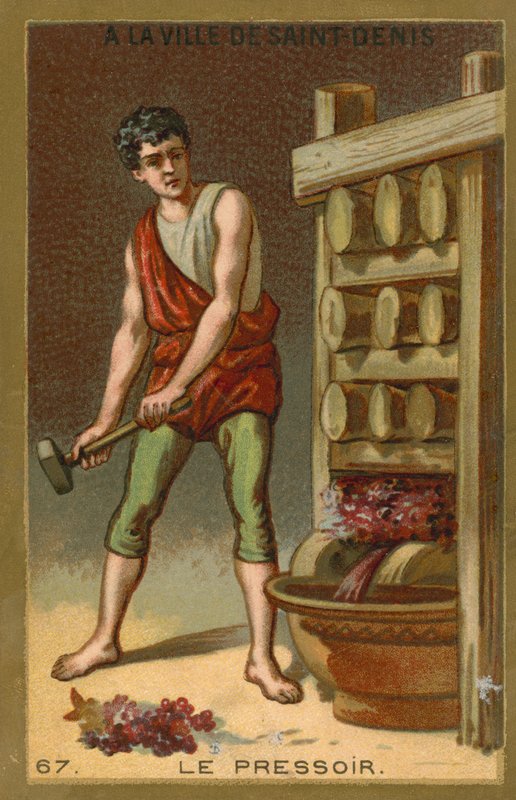 Şarap presi by French School