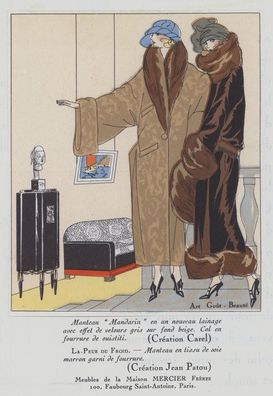 Tasarımcılar Carel ve Jean Patou