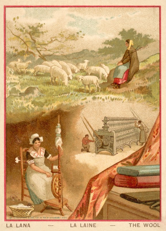 Yün (kromolito) by French School