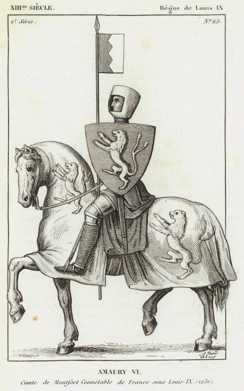 XIII Yüzyıl, Louis IX Saltanatı, Amaury VI, Louis IX altında Fransa