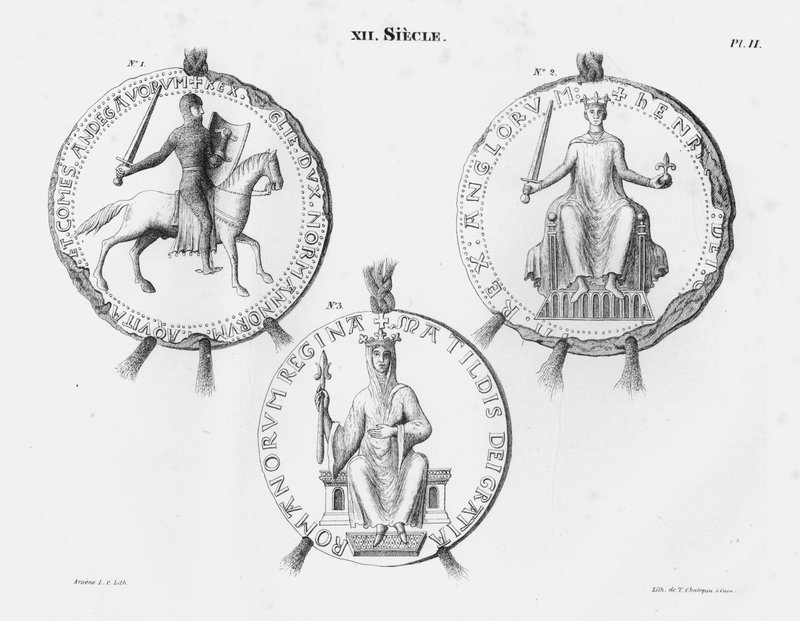 XII Siecle (gravür) by French School
