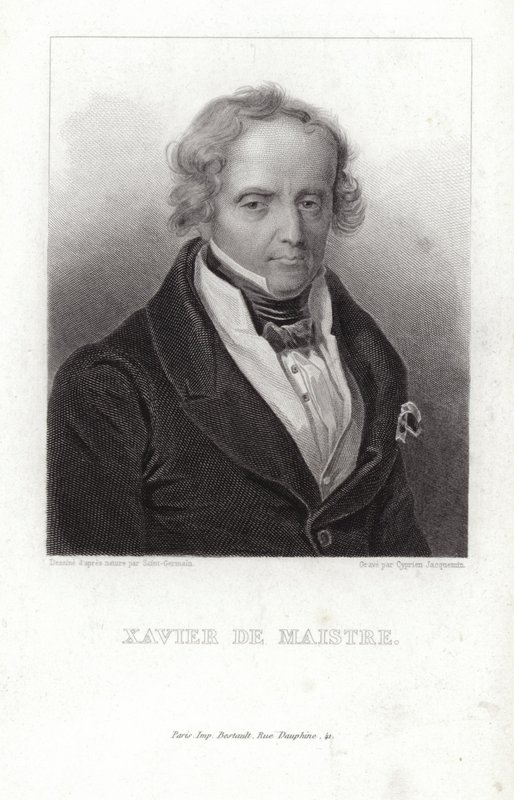 Xavier de Maistre, Fransız askeri ve yazar by French School