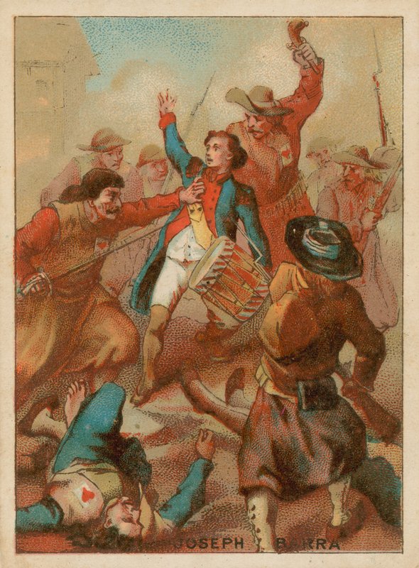 Genç cumhuriyetçi asker Joseph Barra savaşta öldürüldü by French School