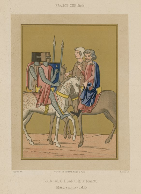 Beyaz Eller Yvain by French School