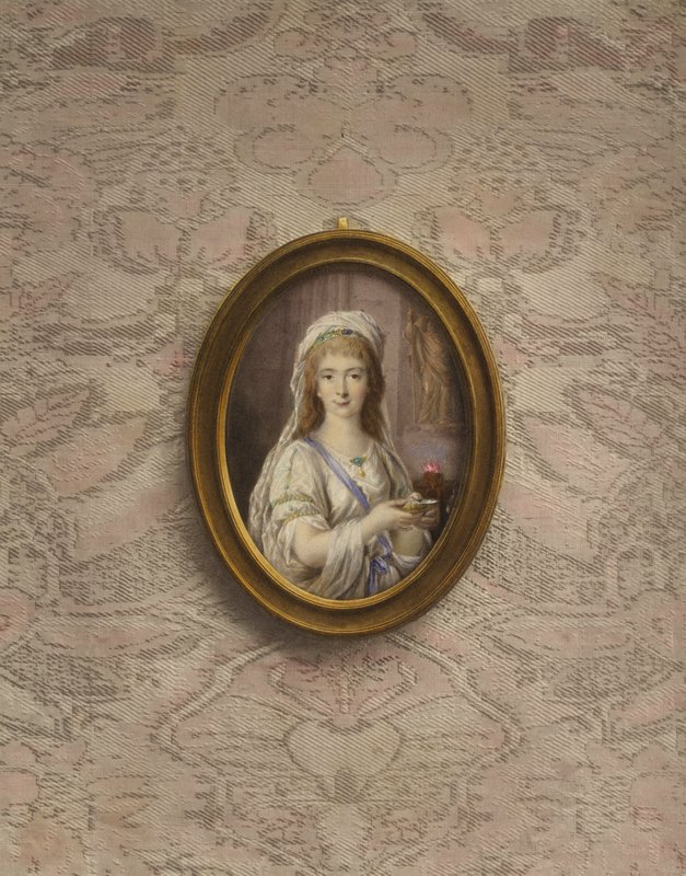 Bir Vestal Bakire Portresi by Friedrich Heinrich Fuger
