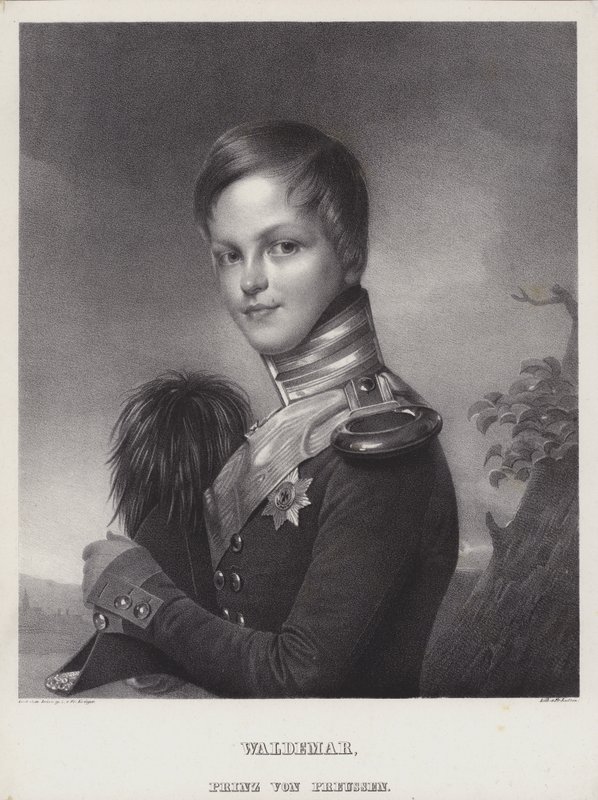 Prusya Prensi Waldemar by Friedrich Jentzen
