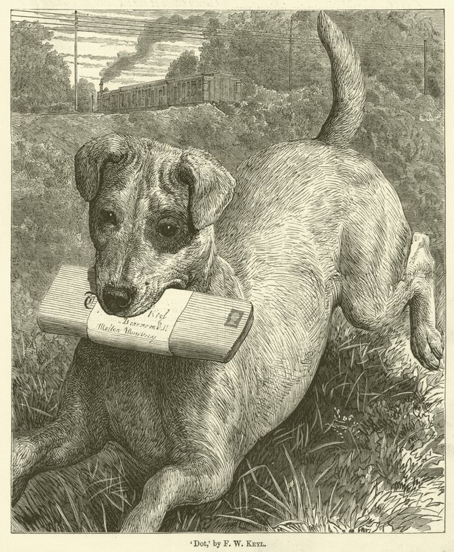 Köpek (gravür) by Friedrich Wilhelm Keyl