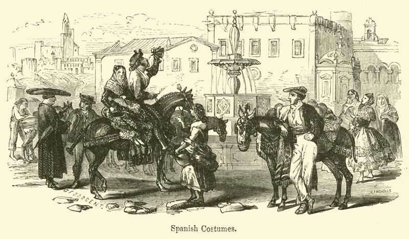 İspanyol Kostümleri by G. F. Sargent